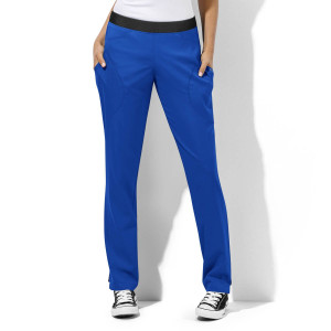 WonderTECH Women's Straight Leg Trousers (Colours: Royal Blue, Clothing Size: S, Leg length: Regular 73cm)
