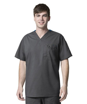 WonderFLEX Men's Honor Utility Top (Colours: Charcoal, Clothing Size: XXL)