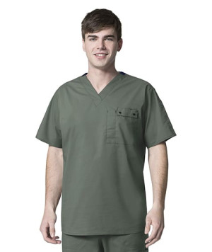 WonderFLEX Men's Honor Utility Top (Colours: Sage, Clothing Size: S)