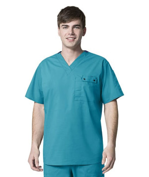 WonderFLEX Men's Honor Utility Top (Colours: Teal, Clothing Size: XL)