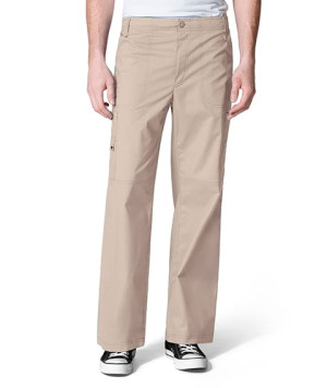 WonderFLEX Men's Loyal Utility Trousers (Colours: Khaki, Clothing Size: M, Leg length: Regular 78cm)
