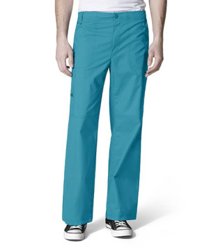 WonderFLEX Men's Loyal Utility Trousers (Colours: Teal, Clothing Size: XL, Leg length: Regular 78cm)