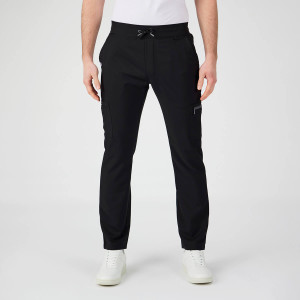No. 10 Ordo Mens Cargo Trousers (Colours: Black, Clothing Size: M, Leg length: Regular 78cm)