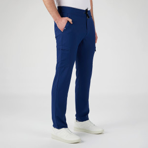 No. 10 Ordo Mens Cargo Trousers (Colours: Navy, Clothing Size: M, Leg length: Regular 78cm)