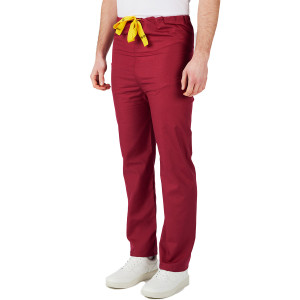 Essentials Unisex Scrub Trousers (Colours: Raspberry, Clothing Size: L)
