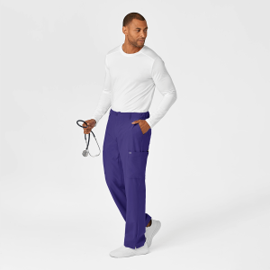 W123 Men's Cargo Trousers Sale (Colours: Grape, Clothing Size: XS)