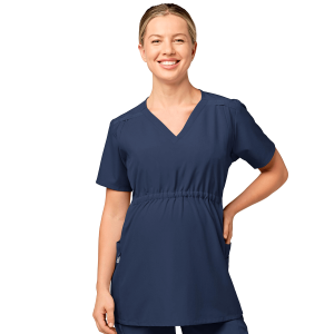 W123 Maternity Top by Special Order (Colours: Navy, Clothing Size: XS)