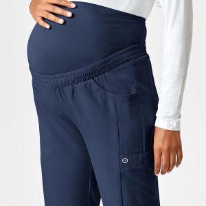 W123 Maternity Trousers by Special Order (Colours: Navy, Clothing Size: XS)