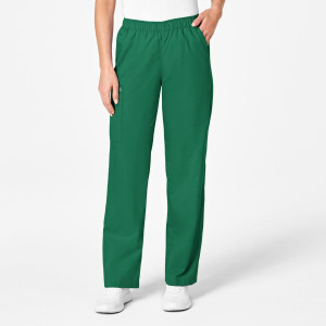 WonderWORK Women's Pull-On Cargo Trousers (Colours: Hunter Green, Clothing Size: XS)