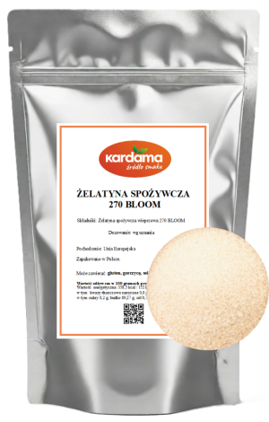 Żelatyna spożywcza 270 BLOOM 1 kg