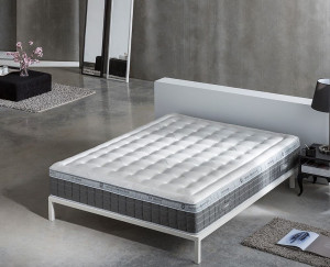 Maximum Gelmatratze Kaltschaum Visco 180 x 200 7 28cm 10-lagig 50% Härtegrad max. 130 kg pro Schlafseite Öko-tex