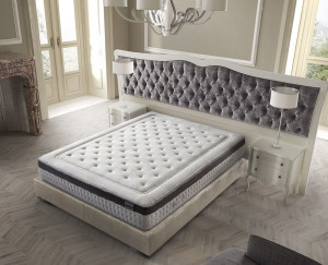 Dinamic Tencel Matratze Kaltschaum Visco 180 x 200 5 27cm 10-lagig 60% Härtegrad max. 130 kg pro Schlafseite Öko-tex