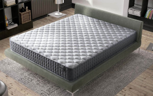 Eleva Kaltschaum Visco Matratze 200 x 200 6 24cm 7-lagig 30% Härtegrad max. 115 kg pro Schlafseite Öko-tex
