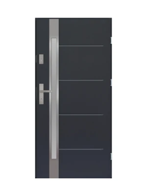Drzwi metalowe Bastion T5 SLIM 0