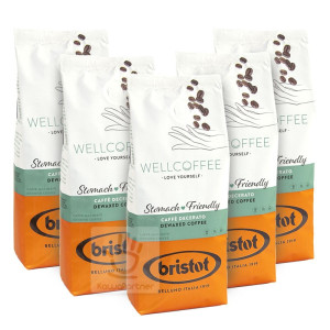 Bristot Wellcoffee Stomach Friendly - zestaw 5x200g