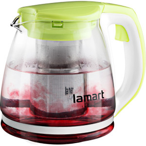 Dzbanek z zaparzaczem herbaty Lamart zielony 1,5 l