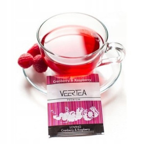 Herbata VEERTEA Cranberry & Raspberry 500 szt