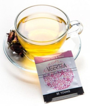 Herbata VEERTEA White Tea & Rose 500 szt