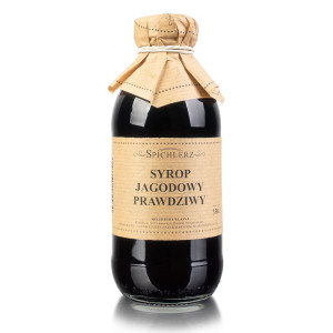 Syrop Jagodowy Spichlerz 330ml 100% Naturalny