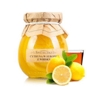 Cytryny w syropie z WHISKY Spichlerz 260g