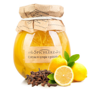 Cytryny w syropie z GOŹDZIKAMI Spichlerz 260g
