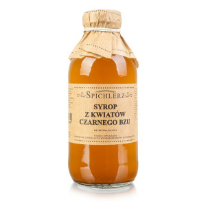 Syrop z KWIATÓW CZARNEGO BZU Spichlerz 330ml