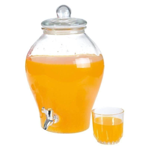 Słój z kranikiem do napojów/lemoniady 6,5L słoik