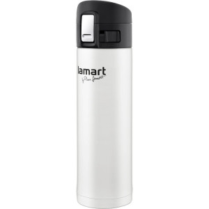 Kubek termiczny Lamart Branche 420 ml biały