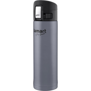 Kubek termiczny Lamart Branche 420 ml szary