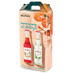 Zestaw syropów do koktajli i drinków MONIN 2x250ml