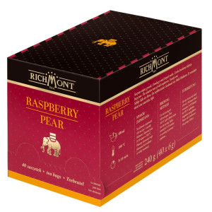 Richmont Raspberry Pear 40 saszetek x 6g