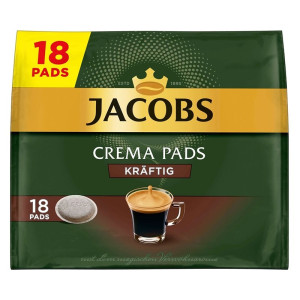 Jacobs Crema Pads Kraftig 18 saszetek