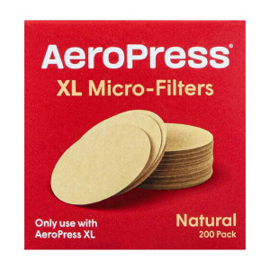 AeroPress XL Natural - Filtry Papierowe 200szt Oryginalne