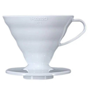 Zaparzacz HARIO DRIPPER V60 02 biały plastikowy