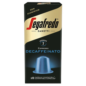 Segafredo Espresso Decaffeinato Nespresso 10szt