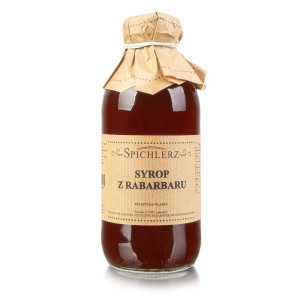 Syrop z Rabarbaru Spichlerz 330ml 100% Naturalny