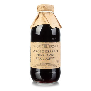 Syrop z Czarnej Porzeczki Spichlerz 330ml 100% Naturalny