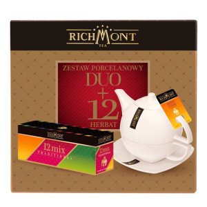 Richmont zestaw DUO + kolekcja herbat 12szt
