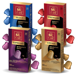 MK Cafe Nespresso zestaw 40 kapsułek