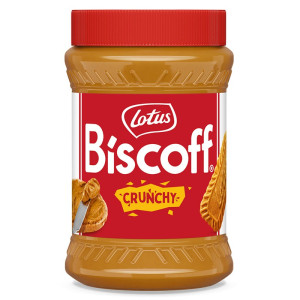 Krem Lotus Biscoff Crunchy 380g z kawałkami ciasteczek