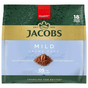 Jacobs Crema Pads Mild 18 saszetek
