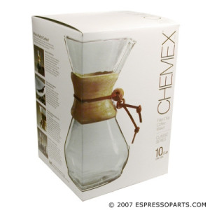Chemex Classic Coffee Maker - 10 filiżanek - 1,4l - Ekspres przelewowy