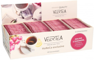 Zestaw herbat VEERTEA Cranberry & Raspberry 100szt