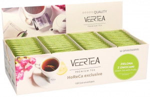 Zestaw herbat VEERTEA Sensational Green Tea & Fruits 100szt