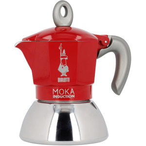 Kawiarka Bialetti Moka Induction 2tz (czerwona)