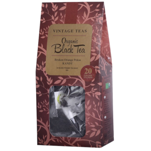 Vintage Teas Organic Black Tea PEKOE 20 torebek