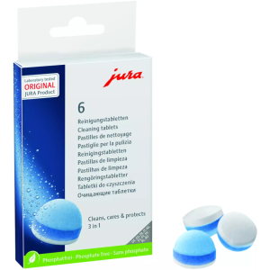 Tabletki czyszczące JURA 6 szt