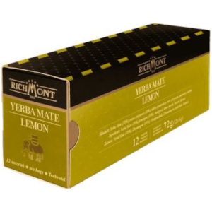Herbata Richmont Yerba Mate Lemon 12 saszetek