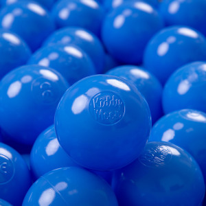 Dodatki damskie > test damska > Dodatki damskie > KiddyMoon Kinder Bälle für Bällebad Baby Einfarbige Plastikbälle ∅7cm Made in EU, blau, 700 Bälle/7cm