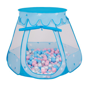 Dodatki damskie > test damska > Dodatki damskie > Baby Spielzelt Mit Plastikbällen Für Kinder Leicht und Kompakt ideal für Drinnen Und Draußen Fördert Sensorische Integration Schneller Aufbau